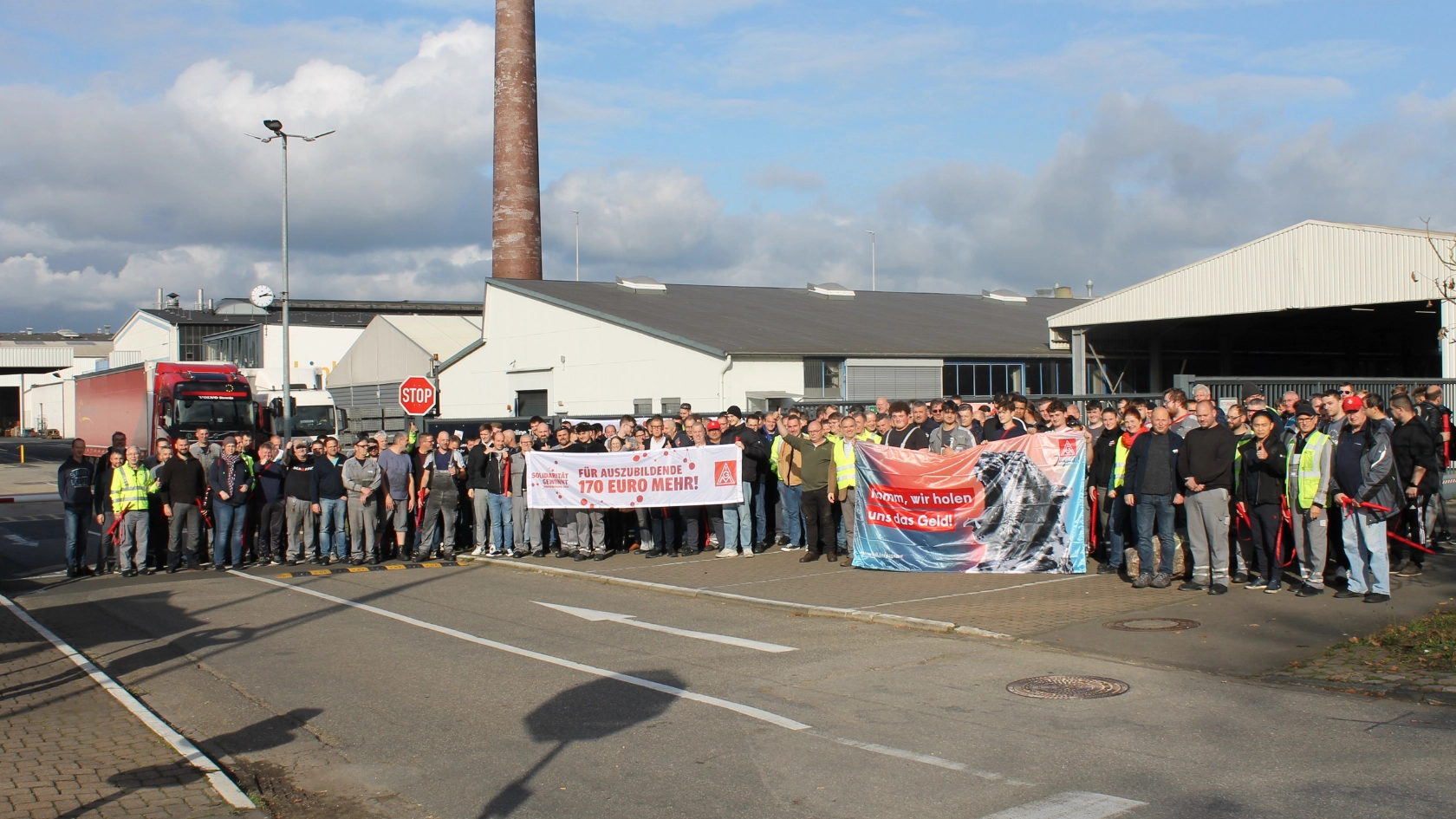 Warnstreik GKN Driveline Trier GmbH
