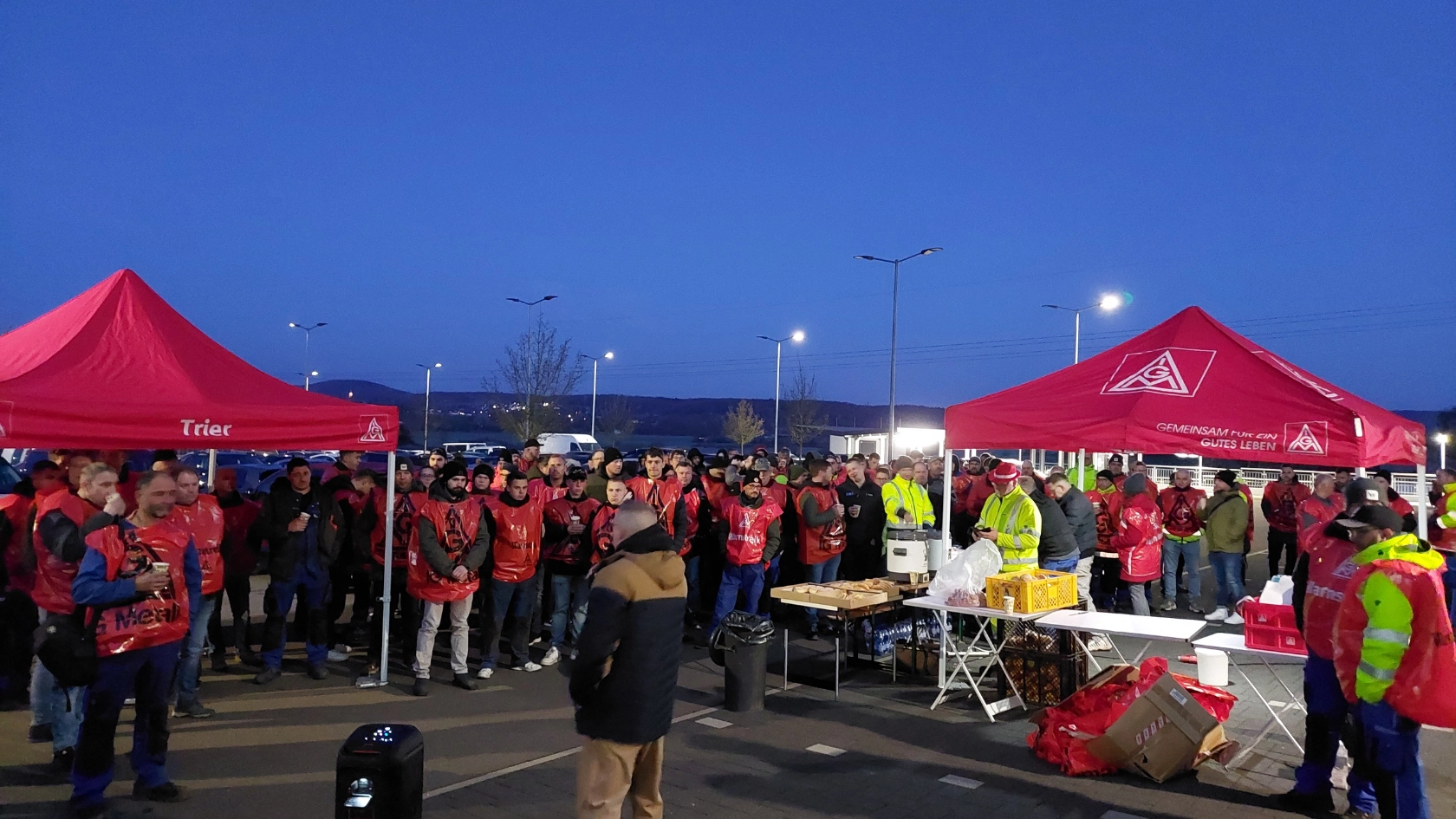 Warnstreik Benninghoven