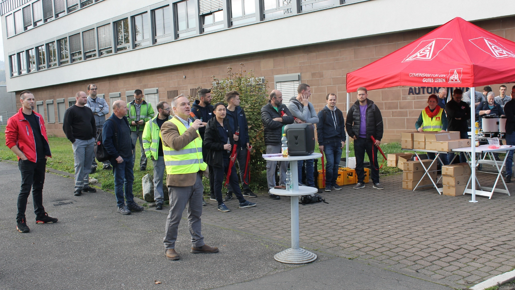 Warnstreik GKN Driveline Trier GmbH
