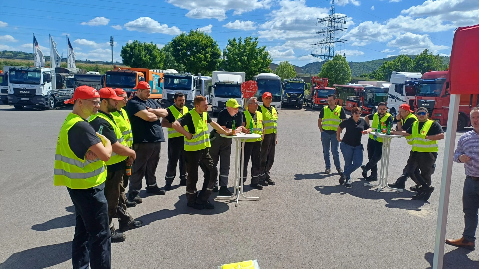 Warnstreik MAN Trier