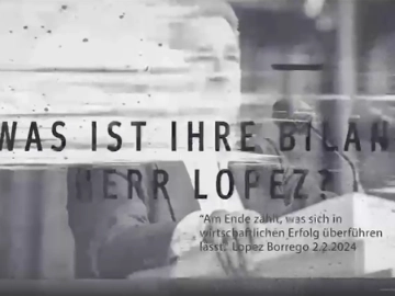 „unsere“ Antwort auf die Bilanz von Herrn Lopez