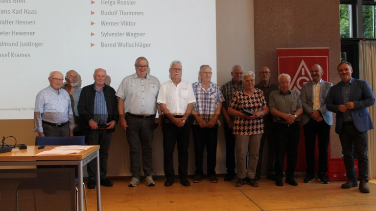 IG Metall Trier - Delegiertenversammlung mit anschließender Jubilarehrung