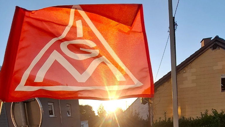 Hart verdient! DGB Demo Saarbrücken