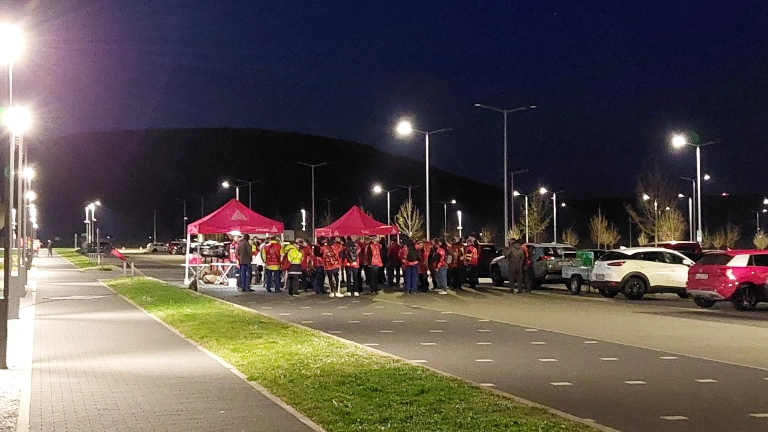 Warnstreik Benninghoven