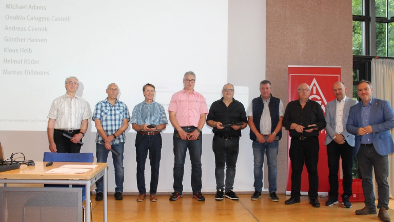 IG Metall Trier - Delegiertenversammlung mit anschließender Jubilarehrung