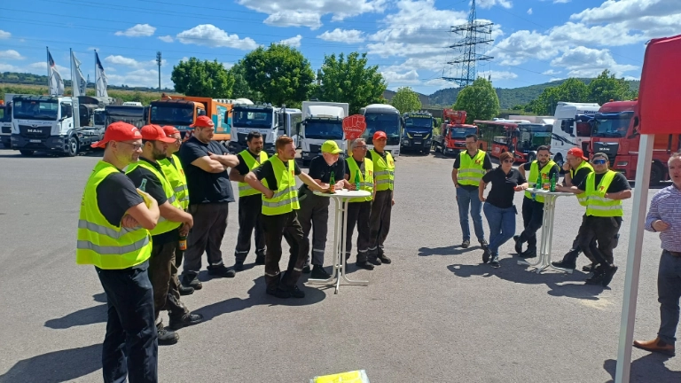 Warnstreik MAN Trier
