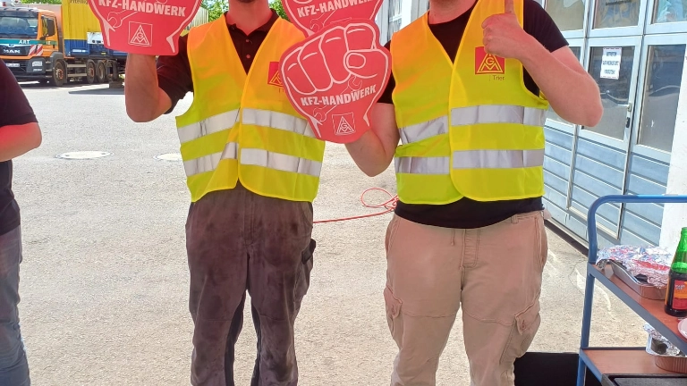 Warnstreik MAN Trier